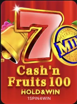 Cash’n Fruits 100 Hold & Win nyerőgép a Chancer kínálatában