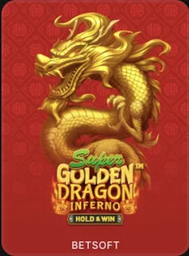 Super Golden Dragon Inferno Hold & Win nyerőgép a Chancer kínálatában